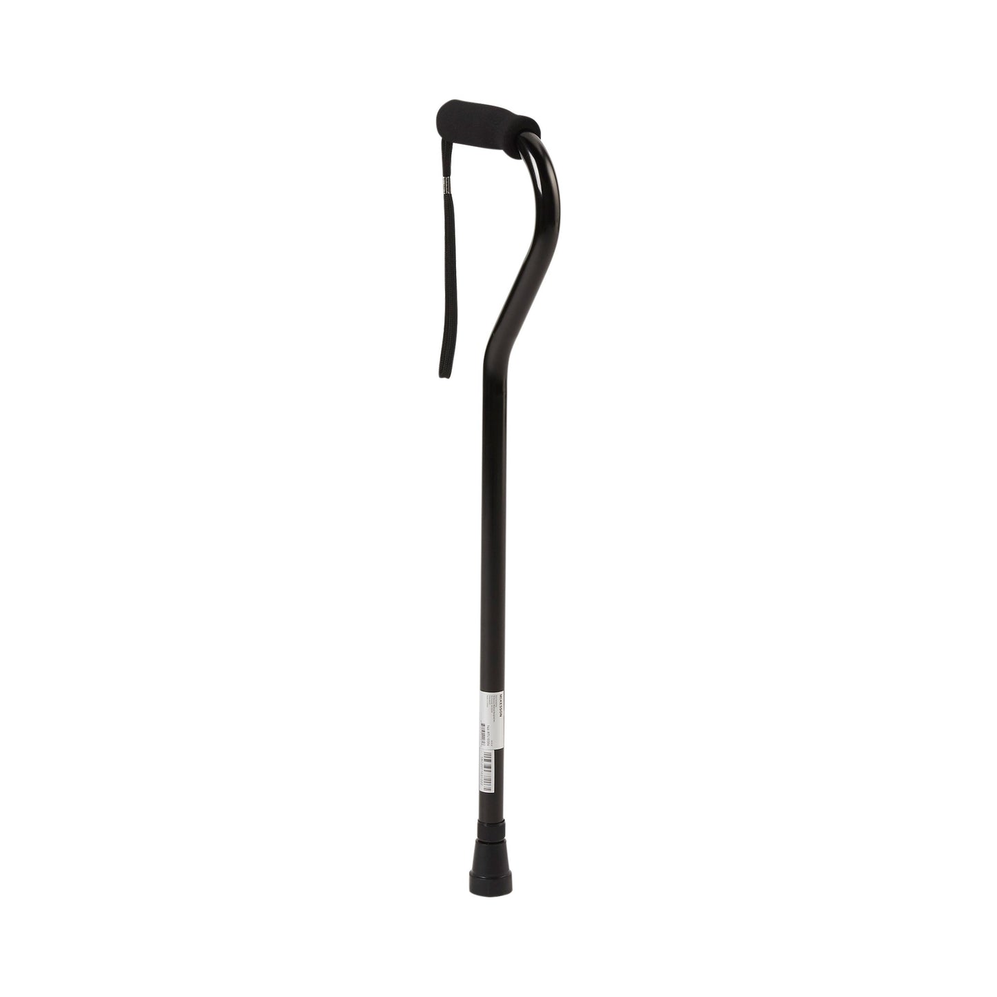 CANE, OFFSET ALUM BLK
