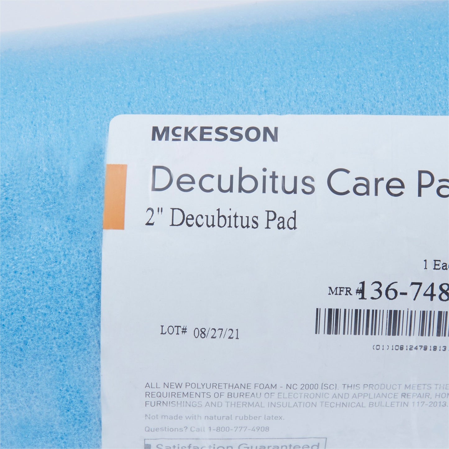 PAD, DECUB 33X72X2"