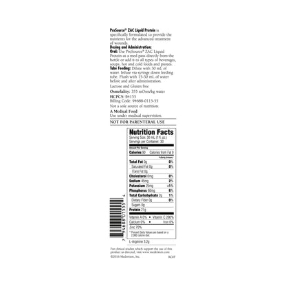 PROSOURCE ZAC, LIQ 30OZ