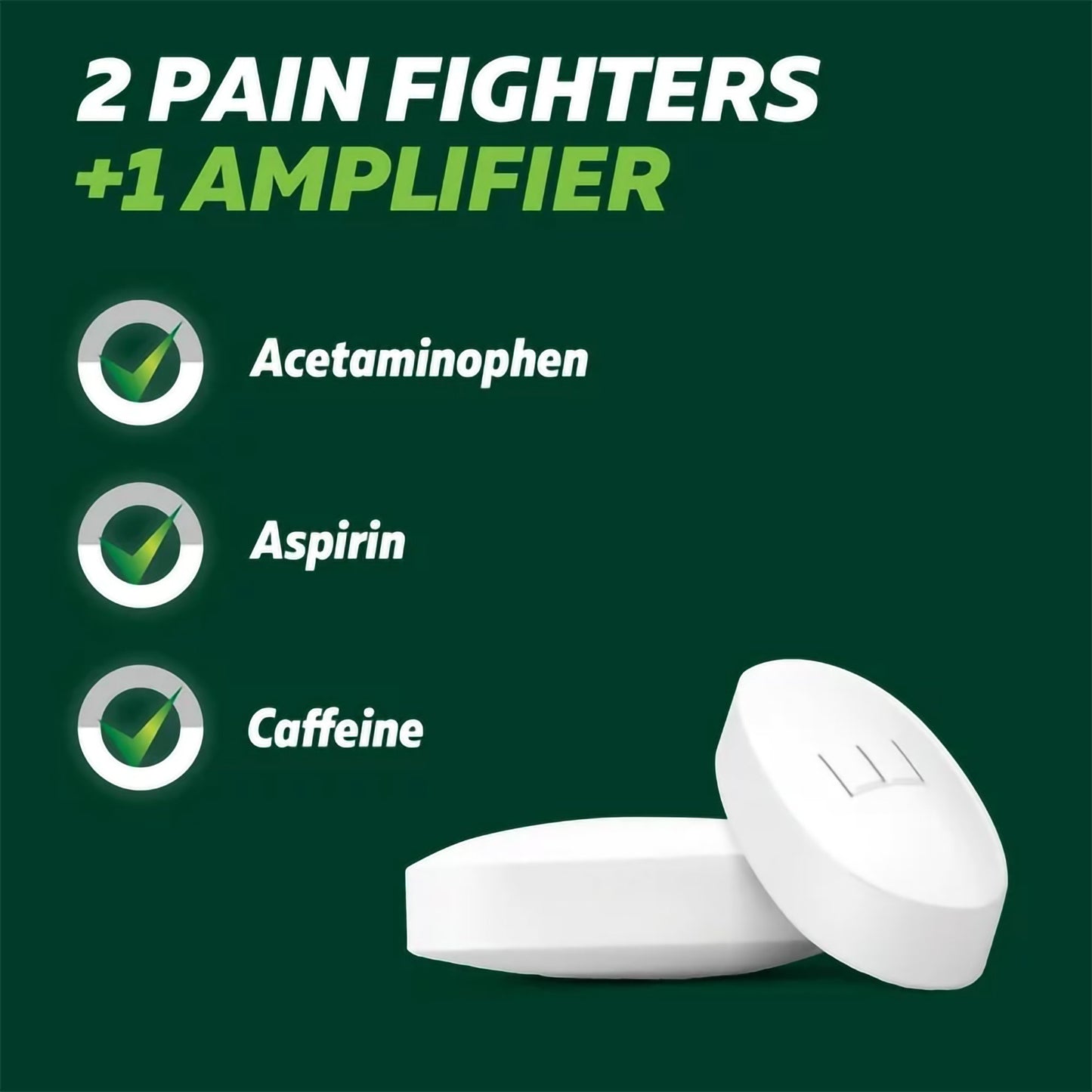 EXCEDRIN XS, CAP 250-250-65MG