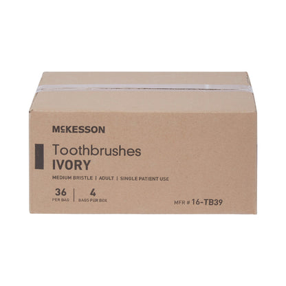 TOOTHBRUSH, TUFT 39 LF INDV WRPD