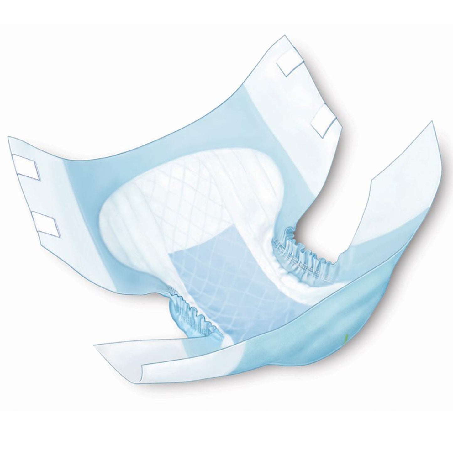 BRIEF, QUILTED PLUS BREATHE EASY XLG