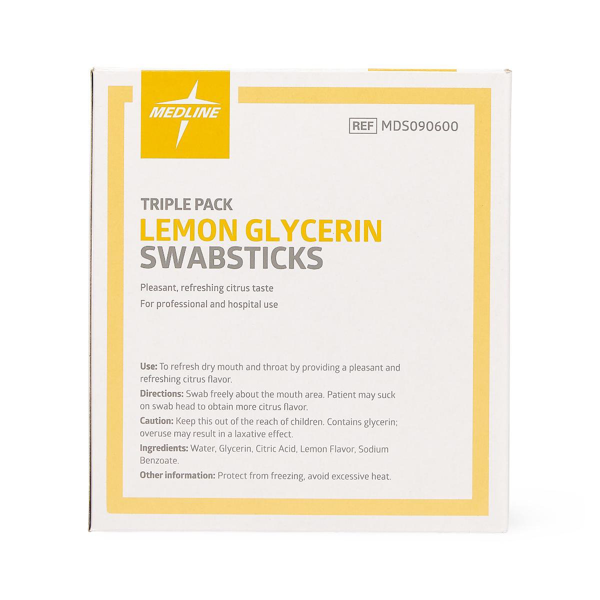SWABSTICK, LEMON GLYCERINE