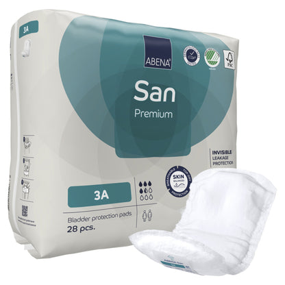 PAD, BLADDER CNTRL ABENA SANIADLT 3A