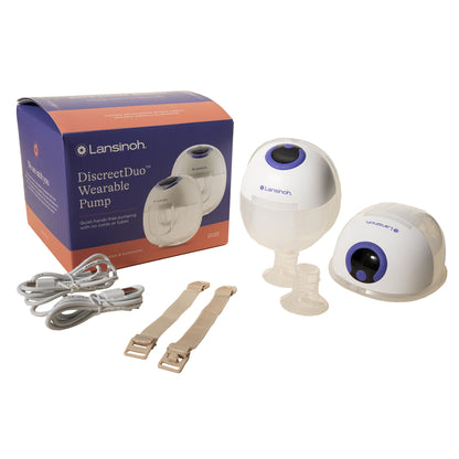 PUMP, BREAST LANSINOH DISCREETDUO WEARABLE