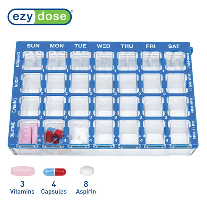 ORGANIZER, PILL MEDISET 28POCKET
