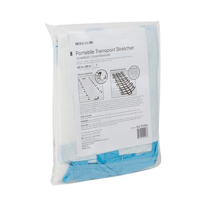 TRANSPORT SHEET, STRETCHER SFTWHT 1000LB CAP 40"X80"