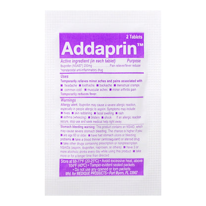 ADDAPRIN IBUPROFIN, TAB 200MG
