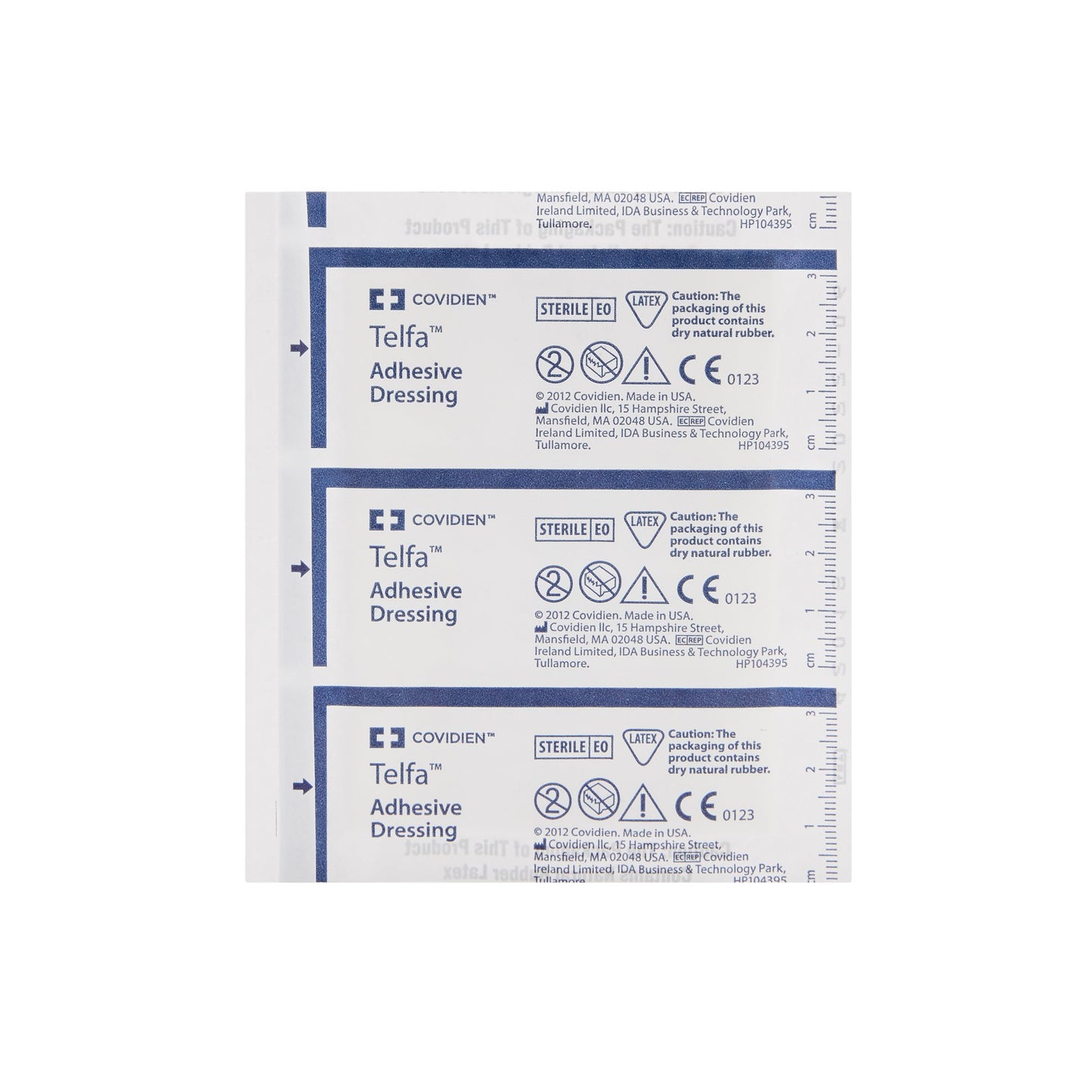 DRESSING, TELFA ADHSV STR 3"X4"
