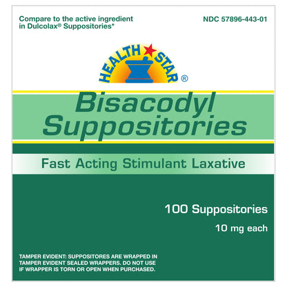 BISACODYL, SUP 10MG