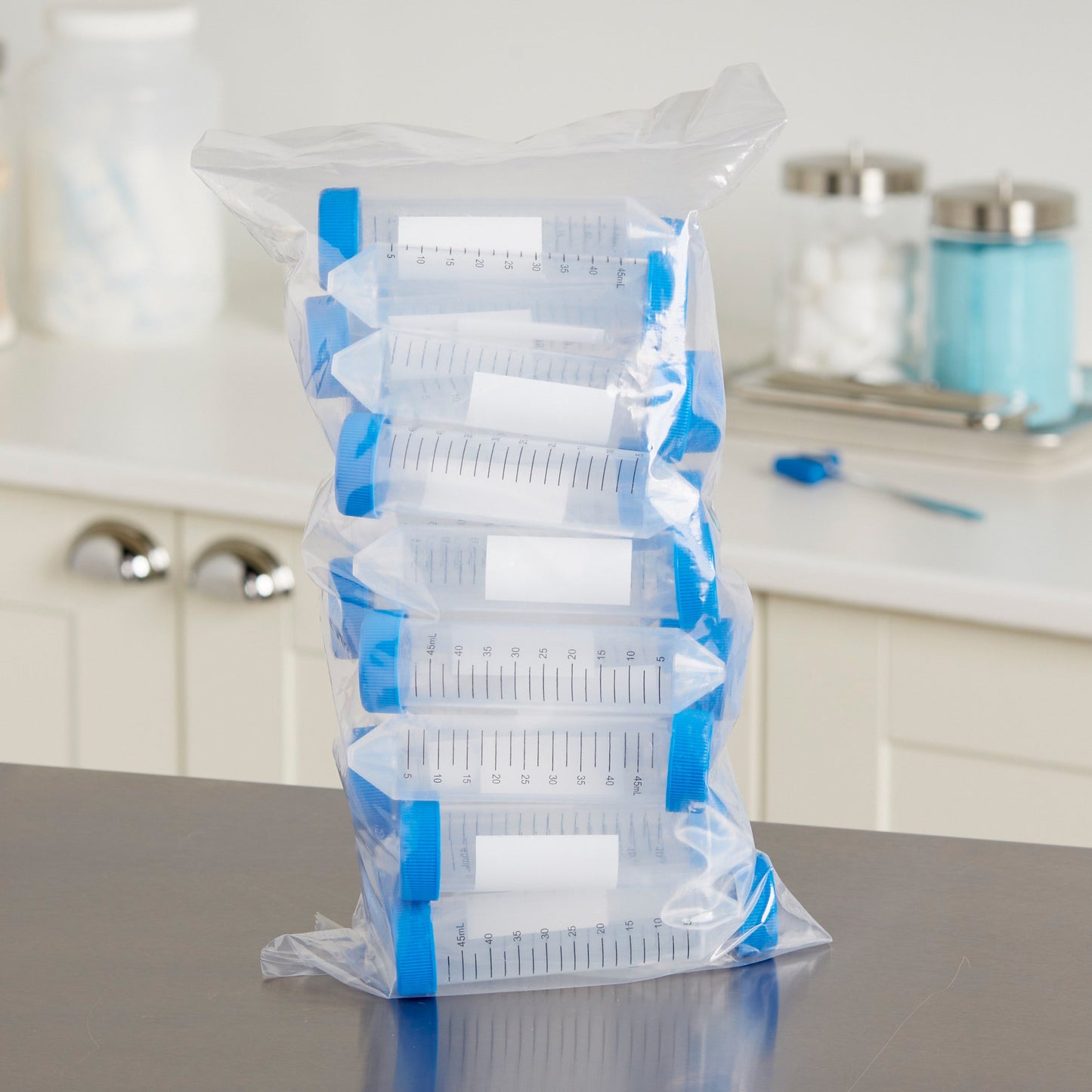 TUBE, CENTRIFUGE PP STR W/SCREW CAP BLU 50ML