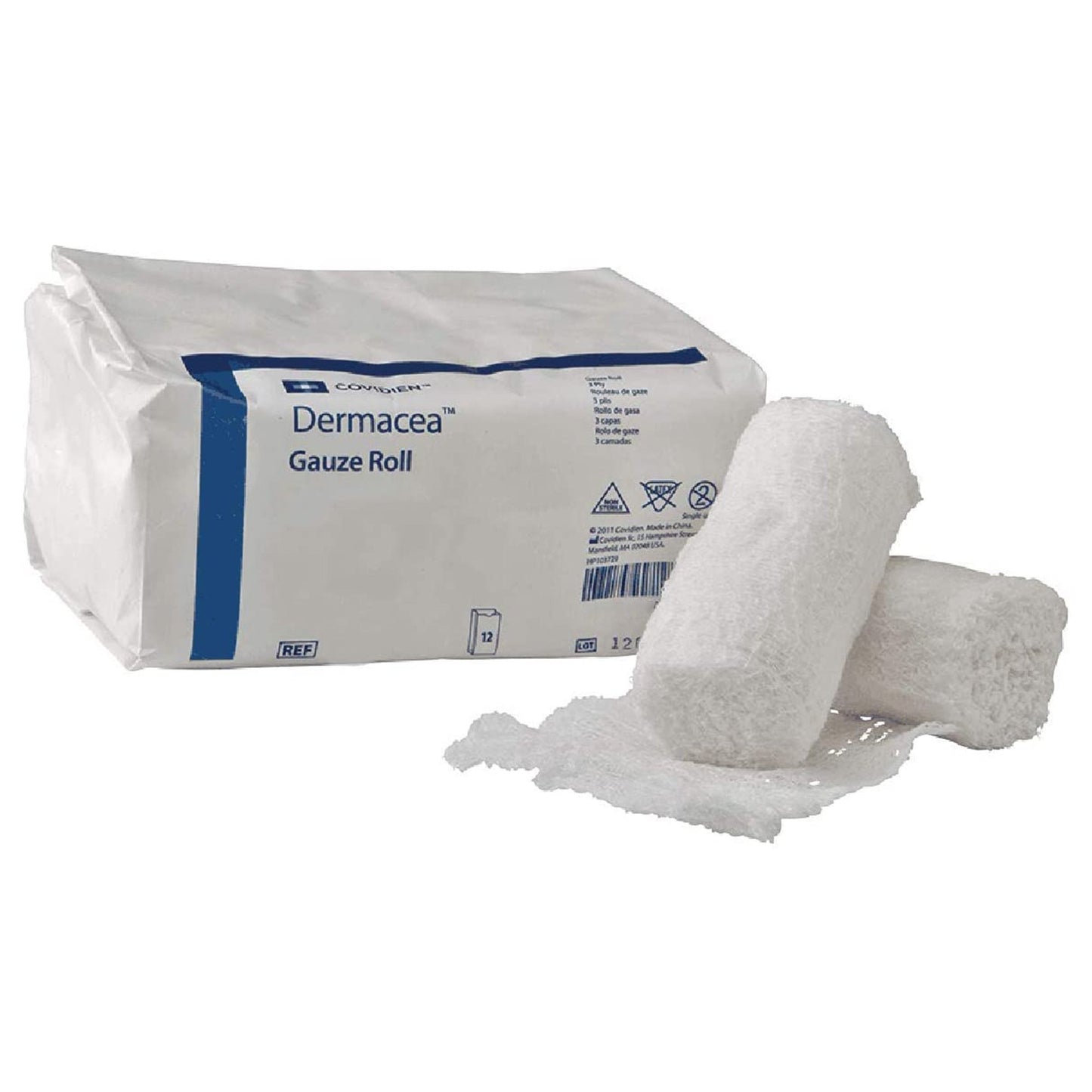 BANDAGE, GAUZE RL DERMACEA 2PLY 2"X4YDS