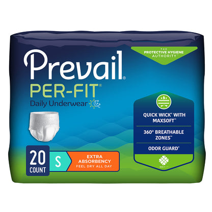 UNDERWEAR, PROTECTIVE PREVAILPER-FIT SML DISP