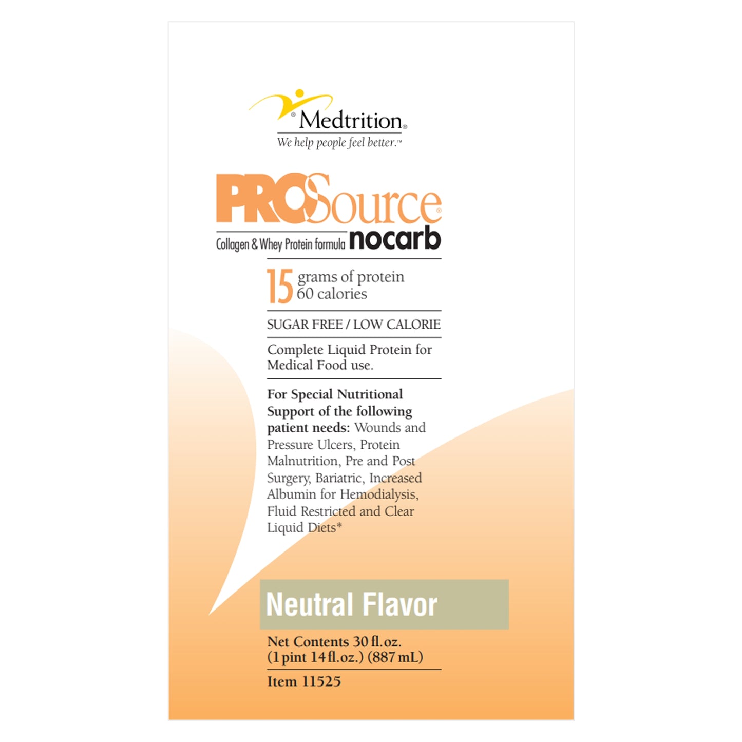 PROTEIN, PROSOURCE NO CARB 30OZ