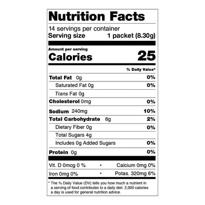 SUPPLEMENT, ELECTROLYTE MIX LIME .26OZ