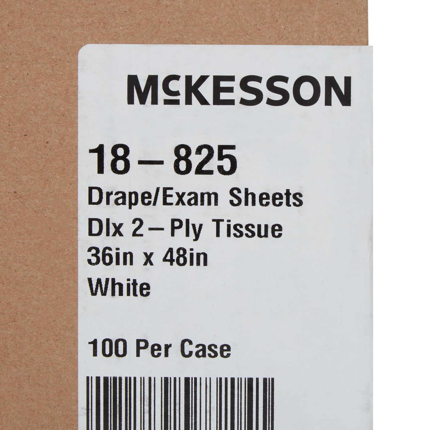 SHEET, DRAPE 2PLY WHT 36X48