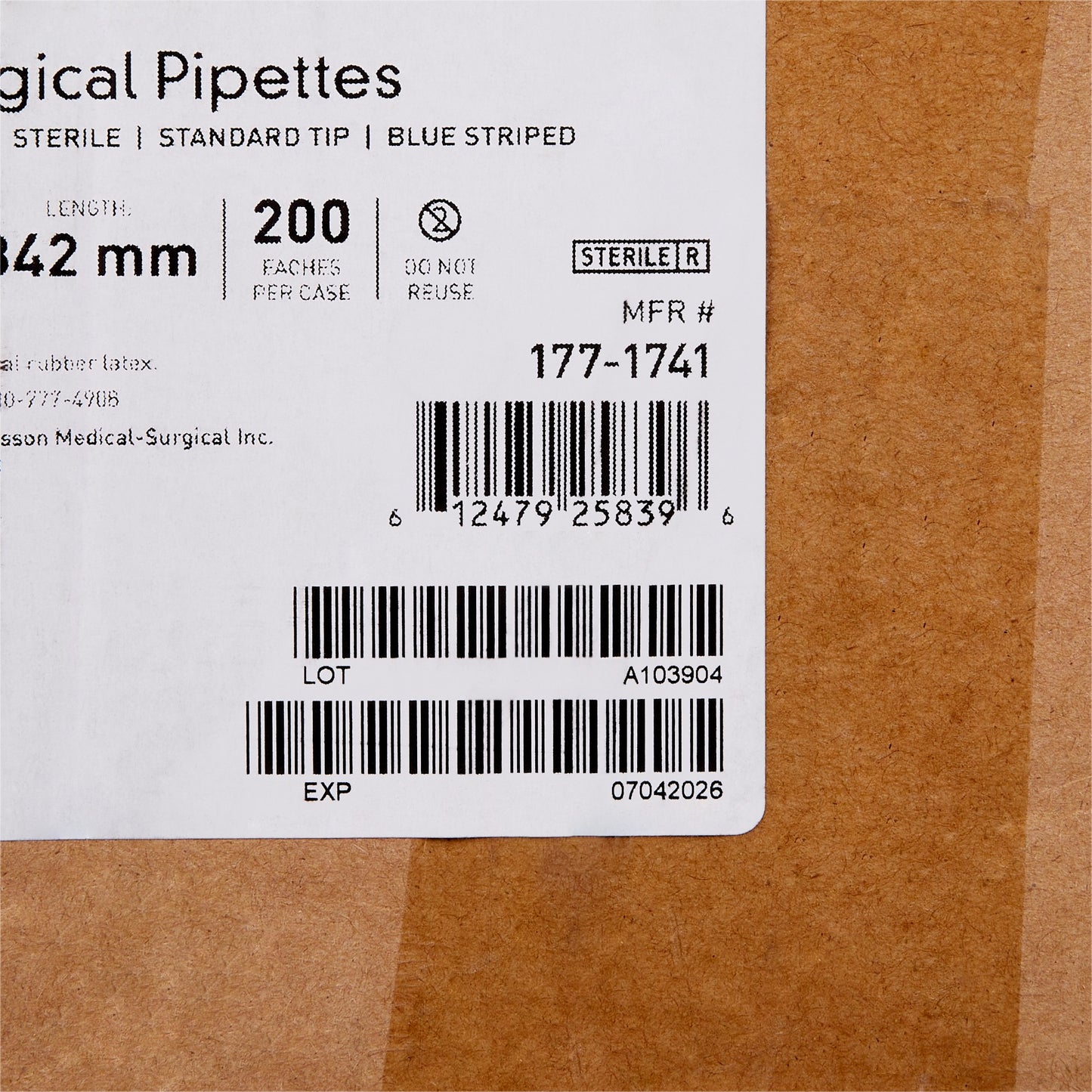PIPETTE, SEROLOGICAL STD TIP STR BLU BAND 342MM 5ML