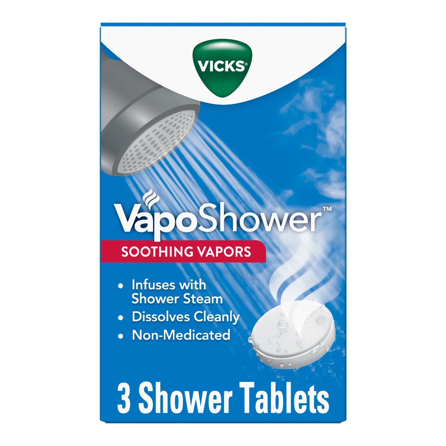 VICKS, TAB SHOWER VAPOSHOWER