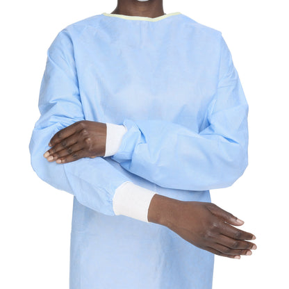 GOWN, SURG STD W/TWL STR LG