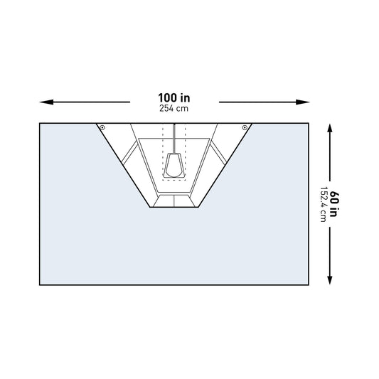DRAPE, SURGICAL ORTHO HD SHOULDER ARTHRO 100"X60"