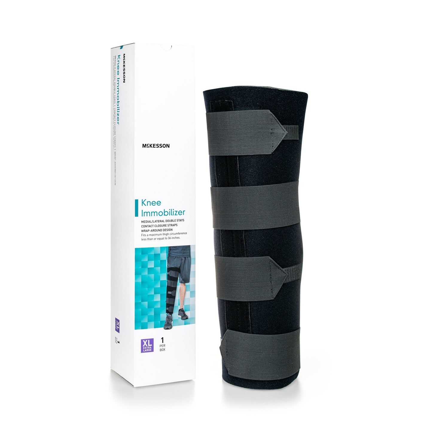 KNEE IMMOBILIZER, XLG 22"