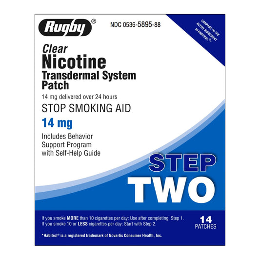 NICOTINE, PATCH 24HOUR STEP2 14MG