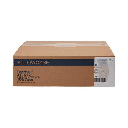 PILLOWCASE, FABRICEL/POLY WHT21X30