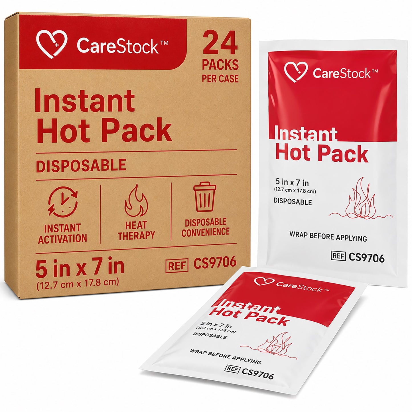 HOT PACK, INSTANT 5X7"