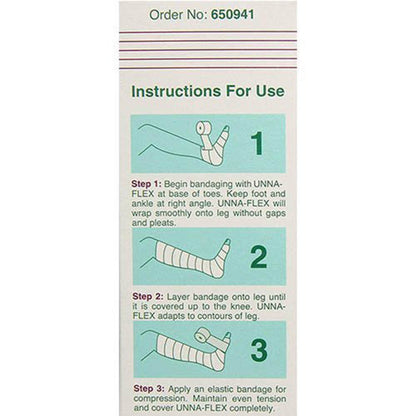 UNNA BOOT, ELAS UNNA-FLEX 4"X10YDS