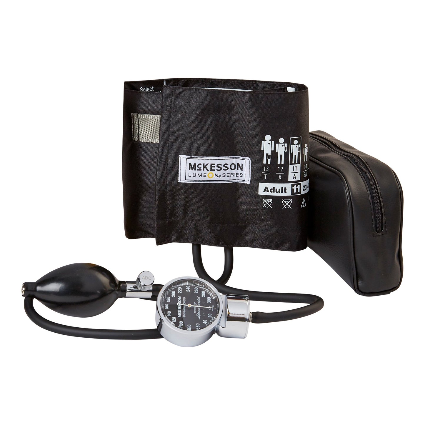 SPHYG, ANEROID PRO LF BLK ADLT23-40 CM