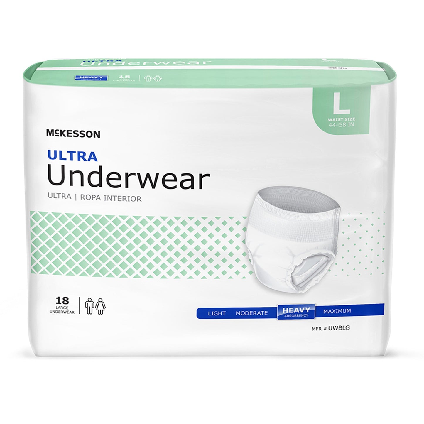 UNDERWEAR, ULTRA LG 44-58