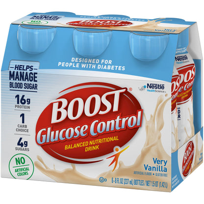 BOOST, GLUCOSE CONTROL VERY VANILLA E 8OZ