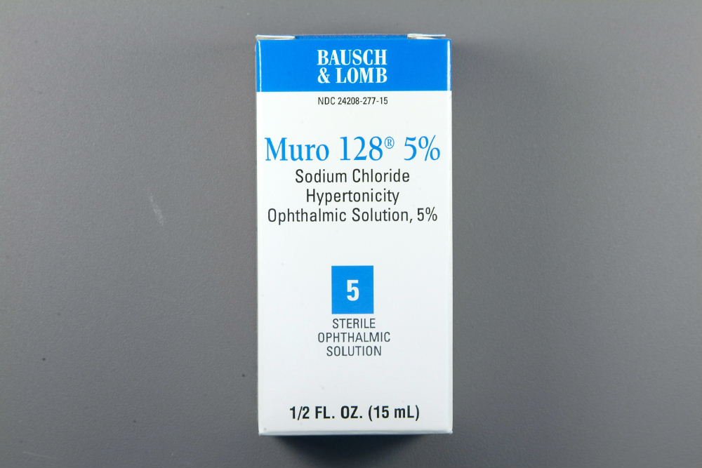 MURO-128, DRP OPHTH 5% 15ML9BAUS