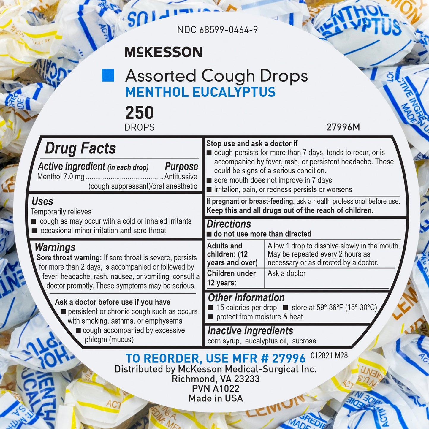 LOZENGE, COUGH DRP ASSORTED