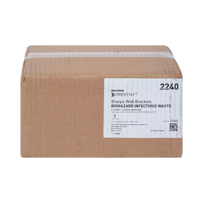 BRACKET, F/SHARPS WALL LOCKINGF/5.4QT CONT