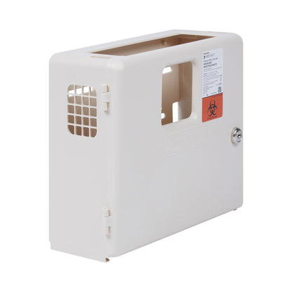 CABINET, SHARPS LOCK WALL 5QTW/2KEYS