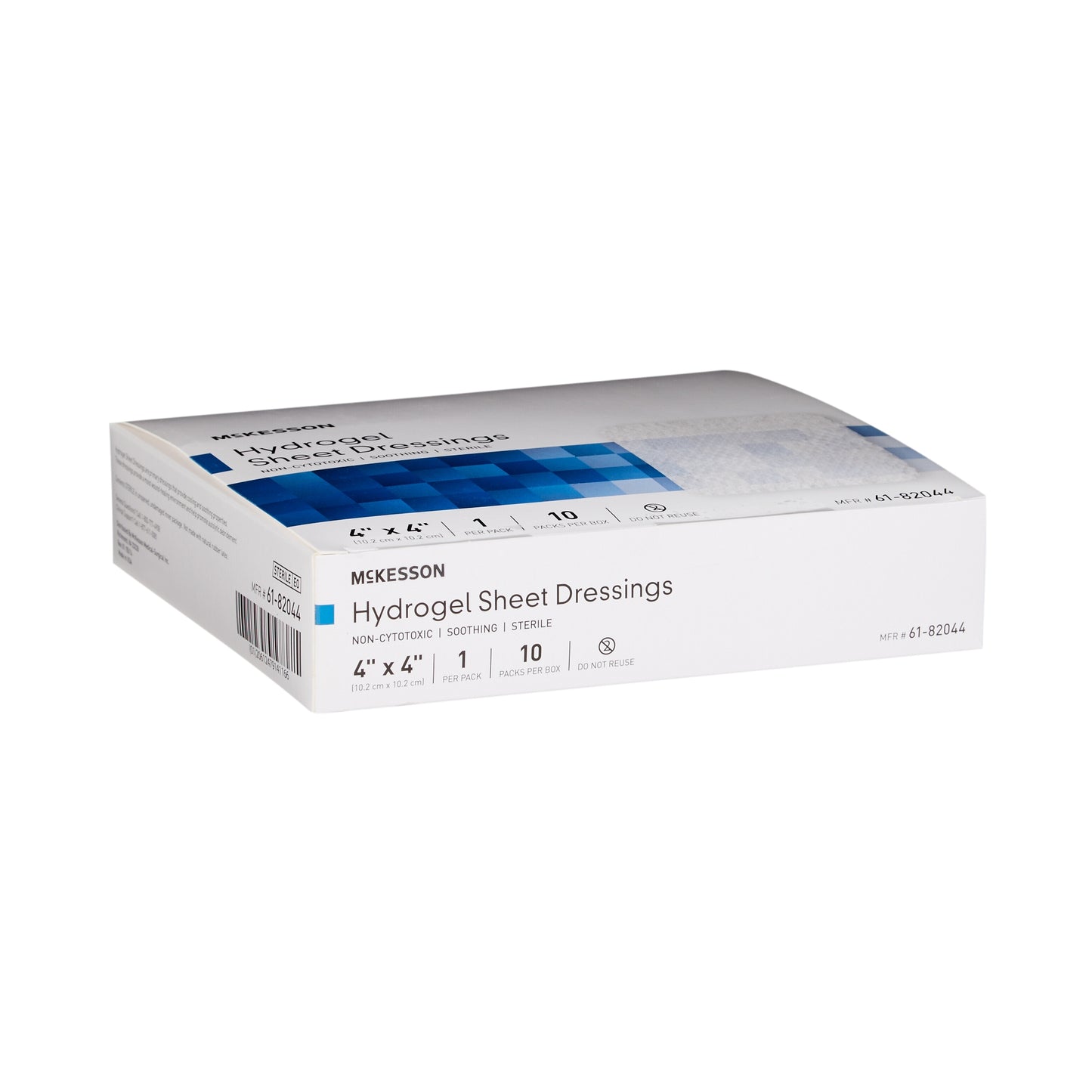 DRESSING, HYDROGEL SHEET STR LF 4X4