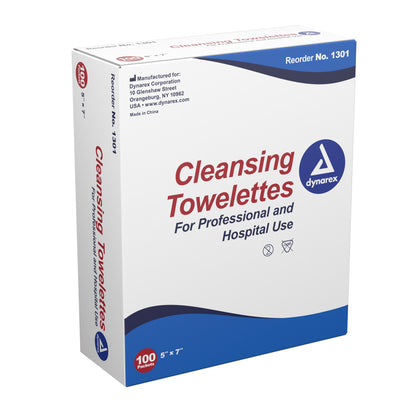 TOWELETTE, WET BODY CLEANSINGW/BZK ANTISEP 5"X7"