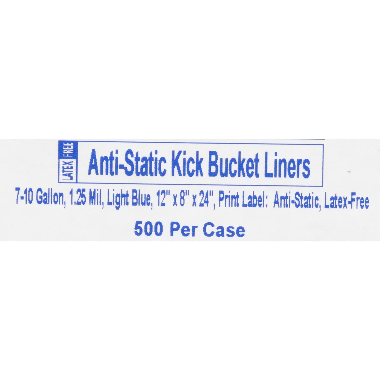 LINER, KICK BUCKET STD BLU