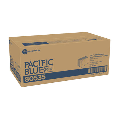 WIPE, WASHCLOTH WHT 9.5X13 (50/BG 20BG/CS)