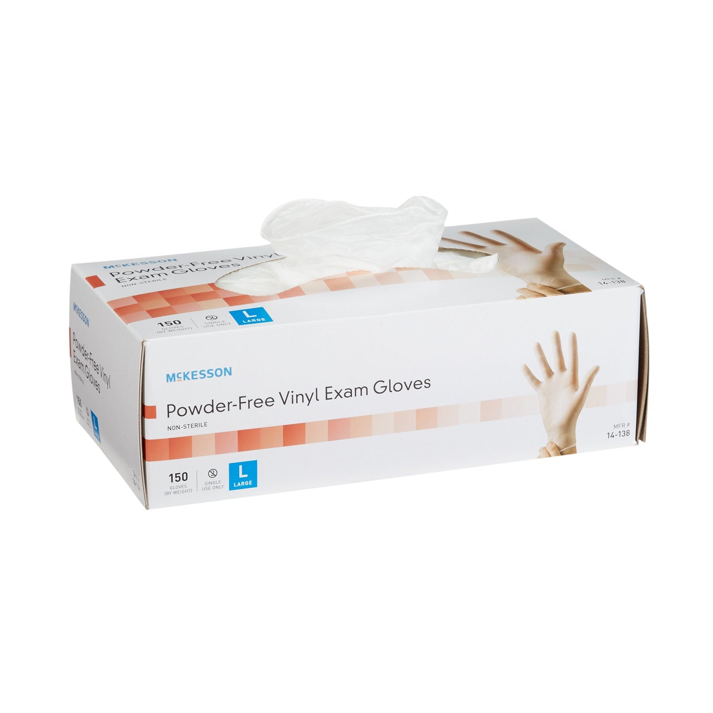 GLOVE, EXAM VNYL LG N/S