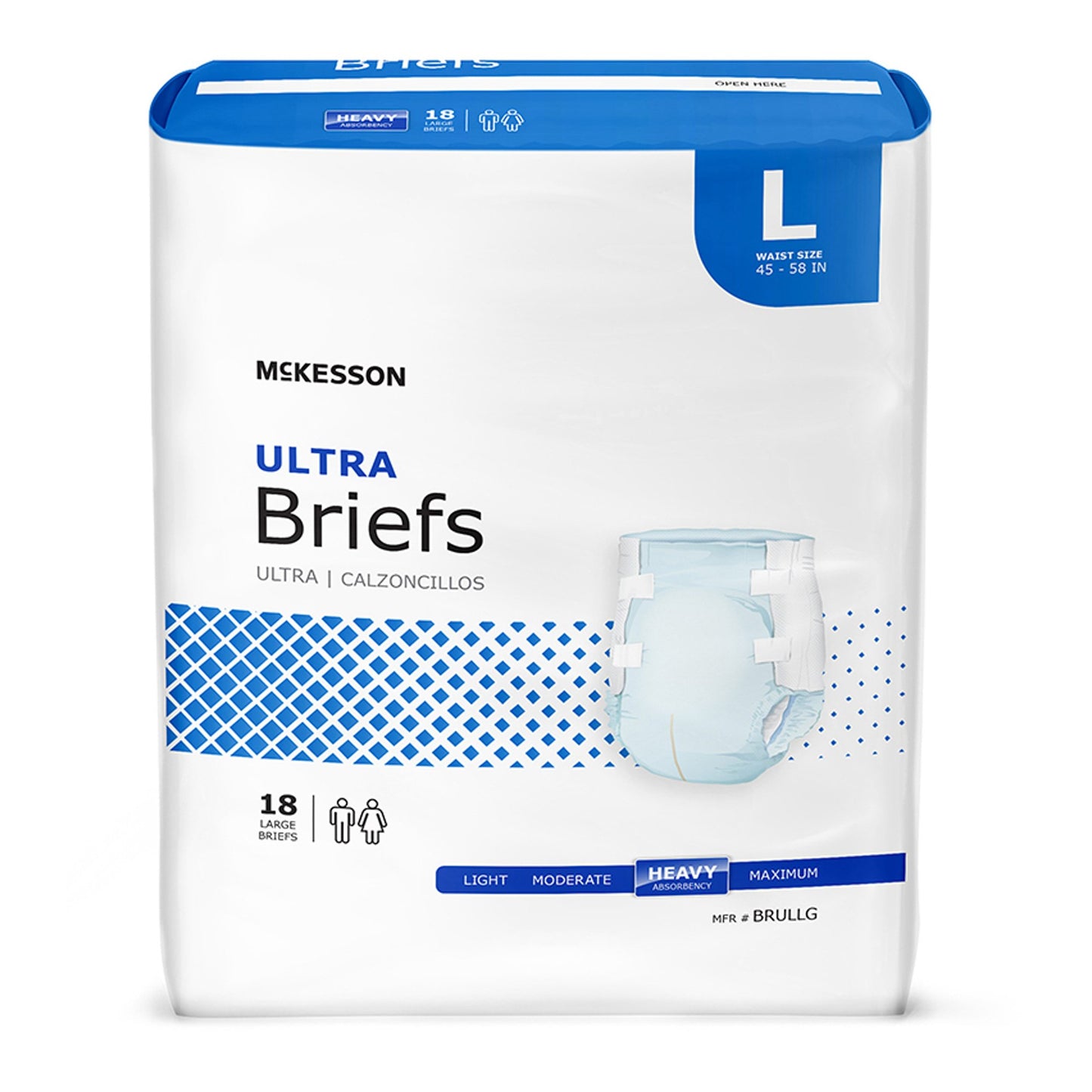 BRIEF, TAB CLSR ULTRA LG 45-58LG