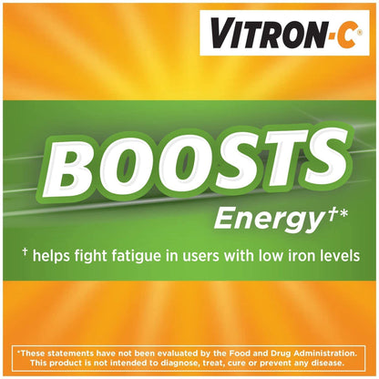 VITRON-C IRON+C, TAB 200-125MG