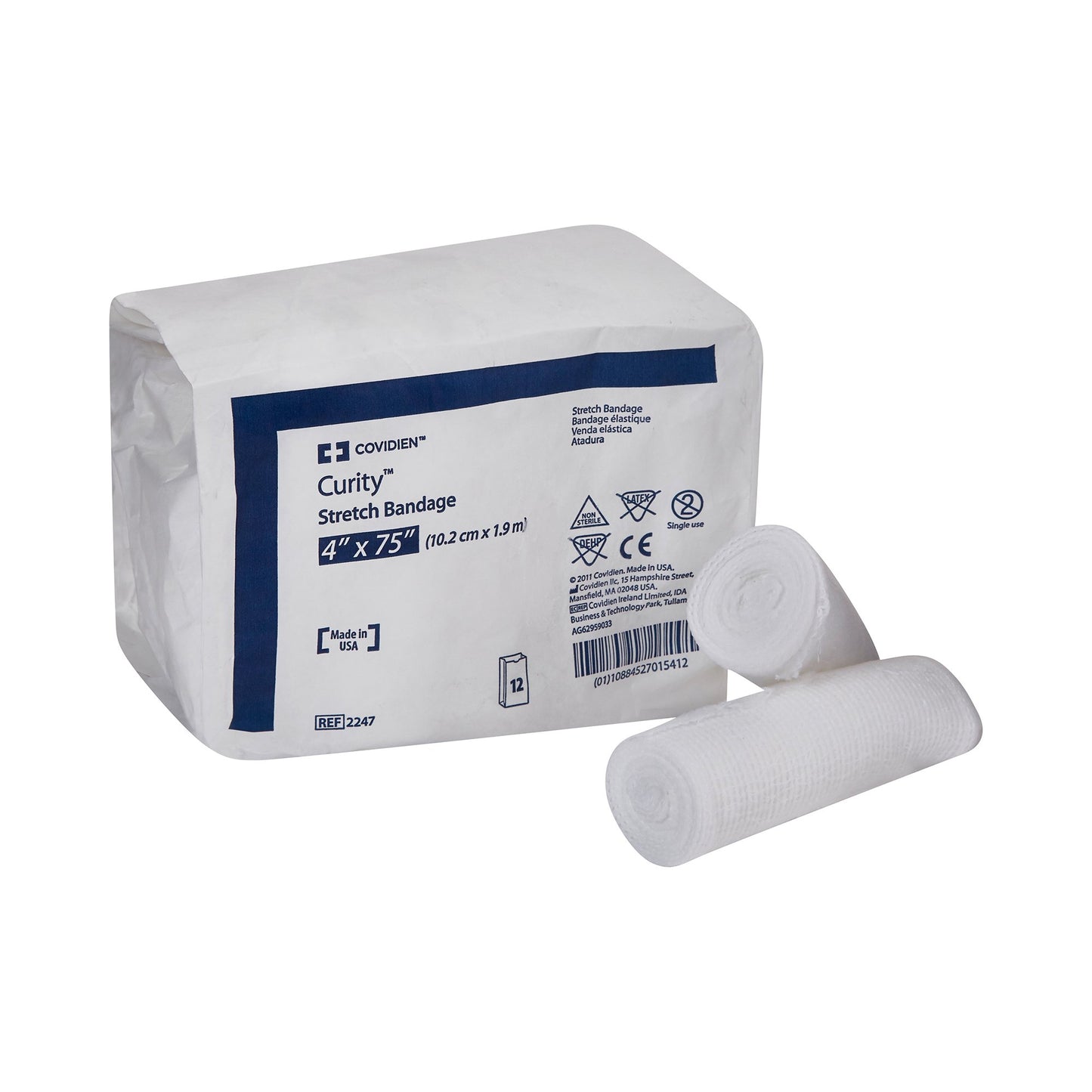 BANDAGE, GAUZE STRETCH 4"X75"