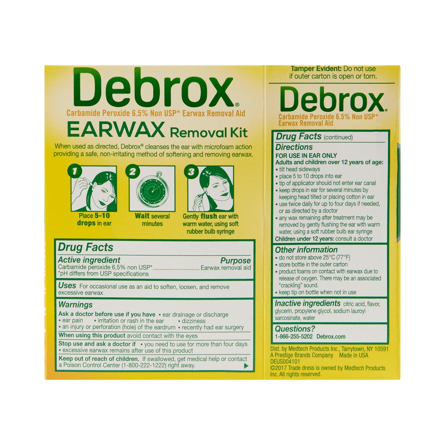 DEBROX KIT, DRP 6.5% 0.5OZ9MEDTH