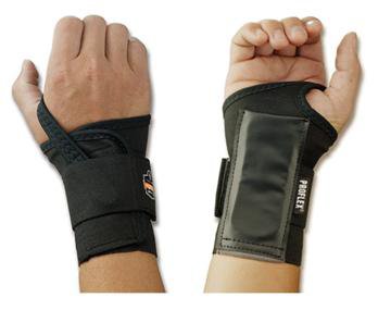 WRIST SUPPORT, PROFLEX 4000 BLK RT MED ERGDYN