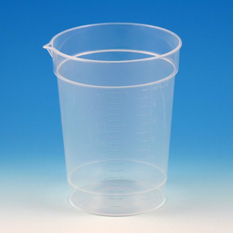 CONTAINER, POUR SPOUT W/O LID6.5OZ
