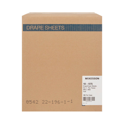 SHEET, DRAPE 2PLY TEAL 40X48