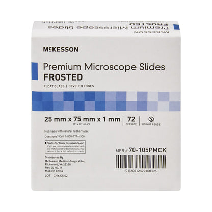 SLIDE, FROSTED PREMIUM 25X75X1MM