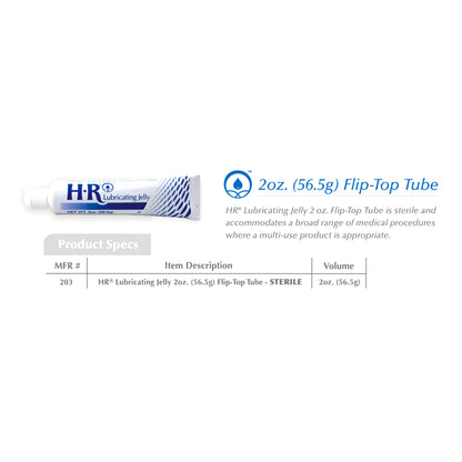 LUBRICATING JELLY, GEL FLIP TOP STR 2OZ